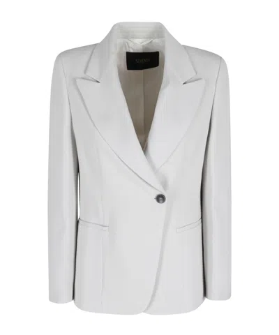 Seventy Single-breasted Buttoned Blazer In Gray