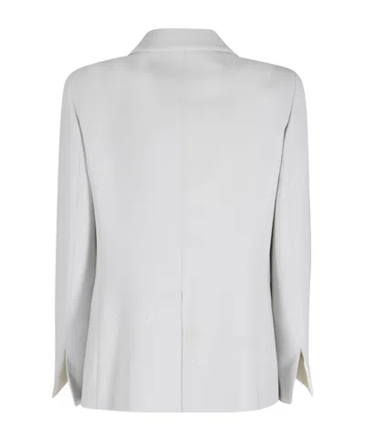 Seventy Single-breasted Buttoned Blazer In Gray