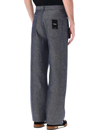 Fendi Jeans In Blue