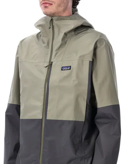 Patagonia Boulder Fork Rain Jacket In Gray