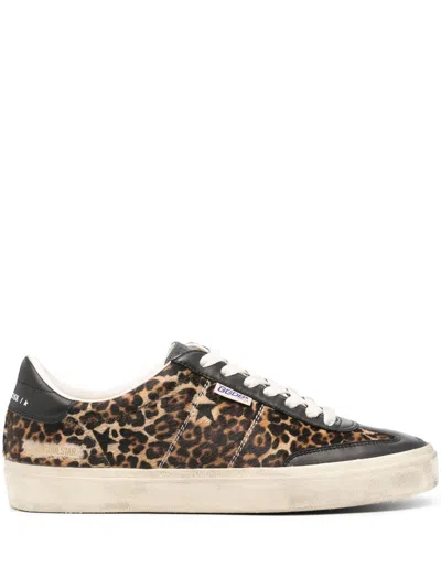 Golden Goose Soul Star Genuine Calf Hair Sneaker In Multi