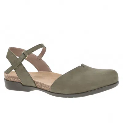 Dansko Rowan Sandal In Green