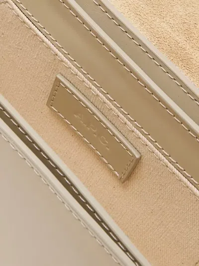A.p.c. Small B Side Leather Shoulder Bag