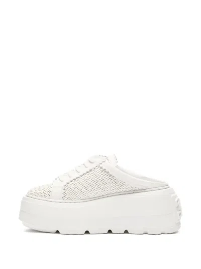 Casadei Nexus Hanoi Womans Platform Sneakers In White