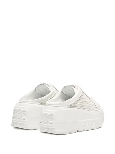 Casadei Nexus Hanoi Womans Platform Sneakers In White