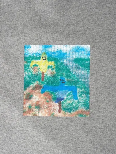 Polar Skate Co Scarecrow-print T-shirt In Gray