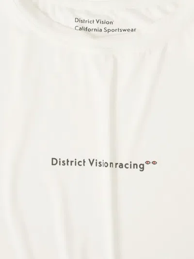 District Vision Logo-print T-shirt In White