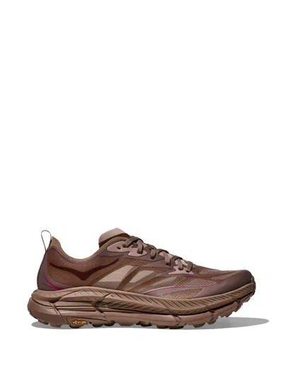Hoka U Mafate Speed 4 Lite Rubber-trimmed Mesh Sneakers In Multi