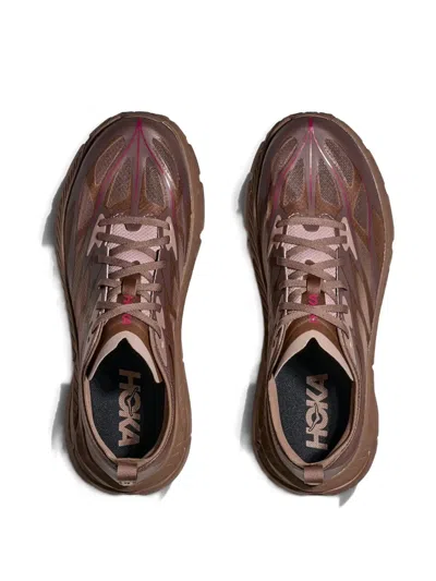 Hoka U Mafate Speed 4 Lite Rubber-trimmed Mesh Sneakers In Multi