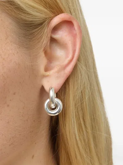 Lie Studio Esther Earrings In Silver