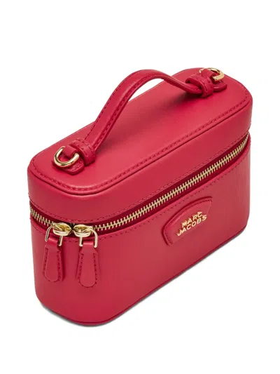 Marc Jacobs Logo Zip-bag In Red