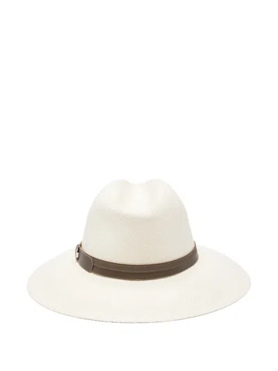 Kiton Panama Hat In Neutral