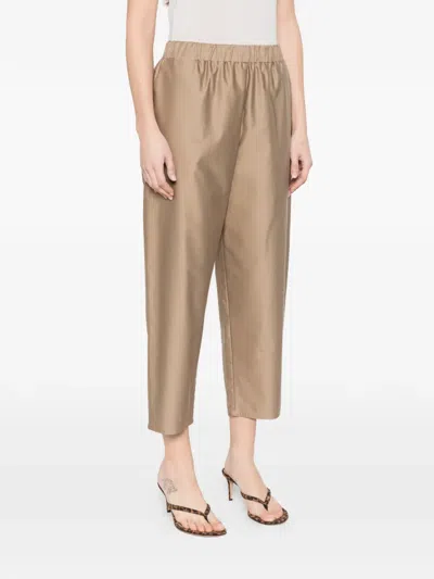 Dušan Elasticated Trousers In Neutral