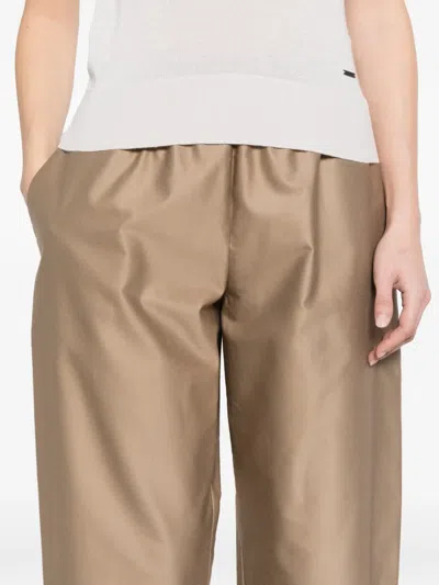 Dušan Elasticated Trousers In Neutral