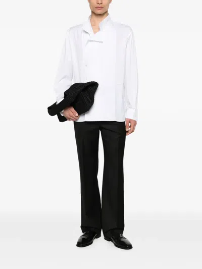 Kenzo Buttoned Shirt In White