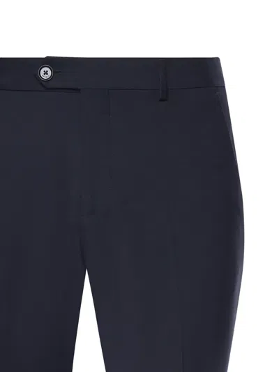 Be Able Alexander Buttonned Trousers In Blue