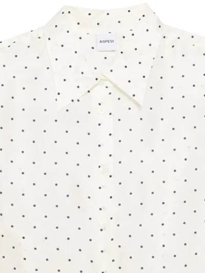 Aspesi Polka Dot Shirt In Multi