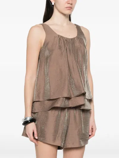 Eleh Sleeveless Top In Neutral