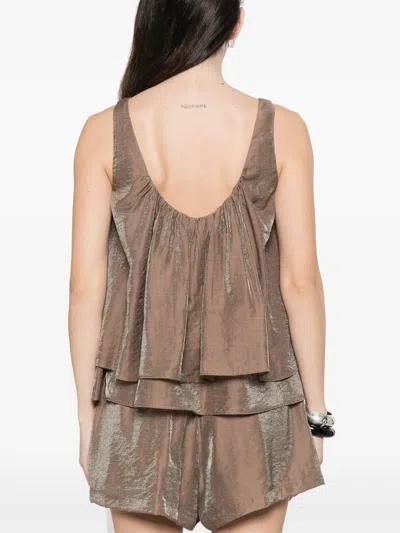 Eleh Sleeveless Top In Neutral
