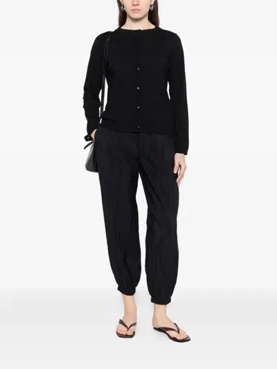 Co Drawstring Trousers In Black