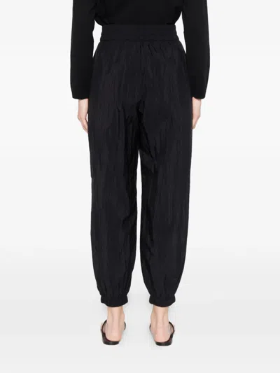 Co Drawstring Trousers In Black
