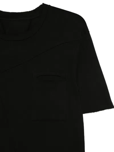 Masnada Patch-pocket T-shirt In Black