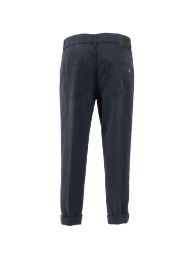Dondup Buttoned Trousers In Gray
