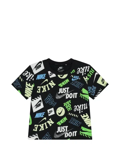 Nike Logo-detail Shorts Set In Multi