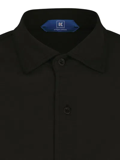 Kired Black Capri Long-sleeve Shirt In Black