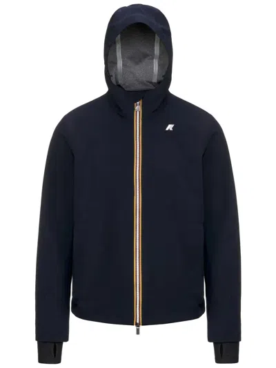 K-way Jacko Bonded Jacket In Blue