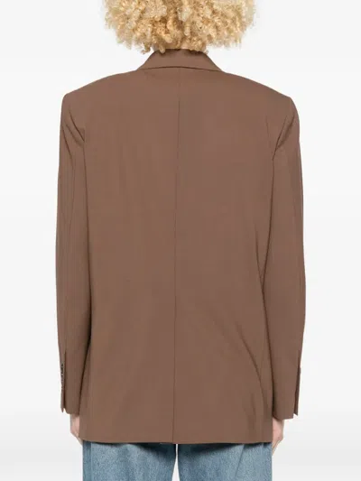 Lardini Button-fastening Flap-pocket Blazer In Neutral