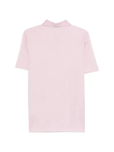 Gran Sasso Half-button Polo Shirt In Pattern