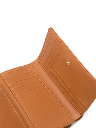Liu •jo Embossed Wallet In Neutral