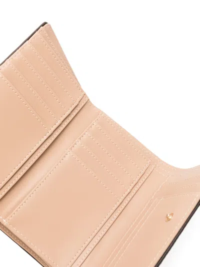 Liu •jo Patterned Wallet In Neutral