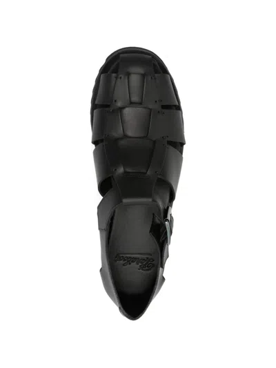 Paraboot Buckled-fastening Sandals In Black