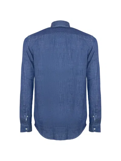 Fay Buttoned Shirt In Blue