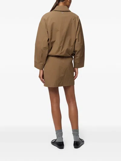 Apparis Ada Rain Jacket In Brown