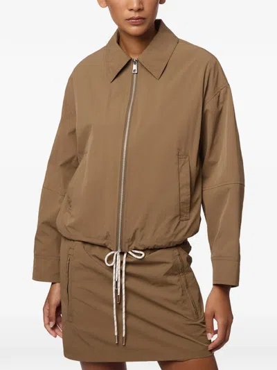 Apparis Ada Rain Jacket In Brown