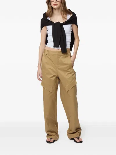 Apparis Kate Cargo Trousers In Brown