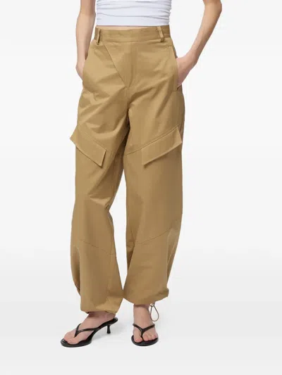 Apparis Kate Cargo Trousers In Brown
