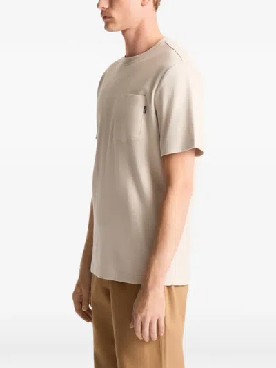 Fusalp Tylerr Pocket-detail Short-sleeved Cotton T-shirt In Pink