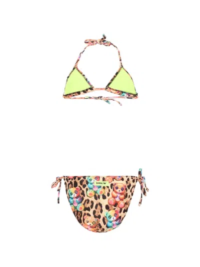 Barrow Printed Slip Bikini In Multi