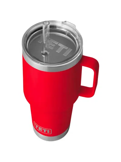 Yeti Handle Straw Mug In Red