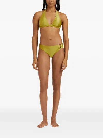 Vilebrequin Halter Bikini Top In Gray