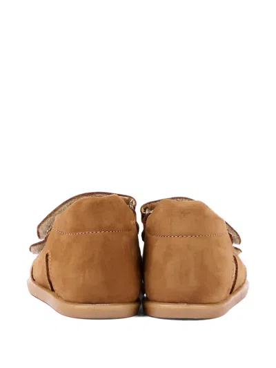 Walkey Strap Sandals In Brown