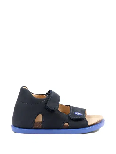Walkey Strap Sandals In Blue