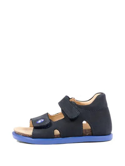 Walkey Strap Sandals In Blue