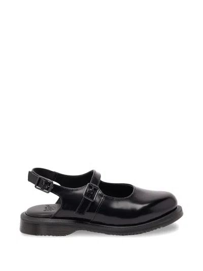 Dr. Martens Madaline Slingback Mary Jane Buckle Leather Sandals In Multi