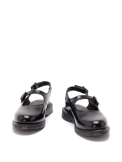 Dr. Martens Madaline Slingback Mary Jane Buckle Leather Sandals In Multi