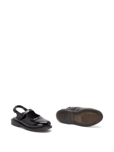 Dr. Martens Madaline Slingback Mary Jane Buckle Leather Sandals In Multi